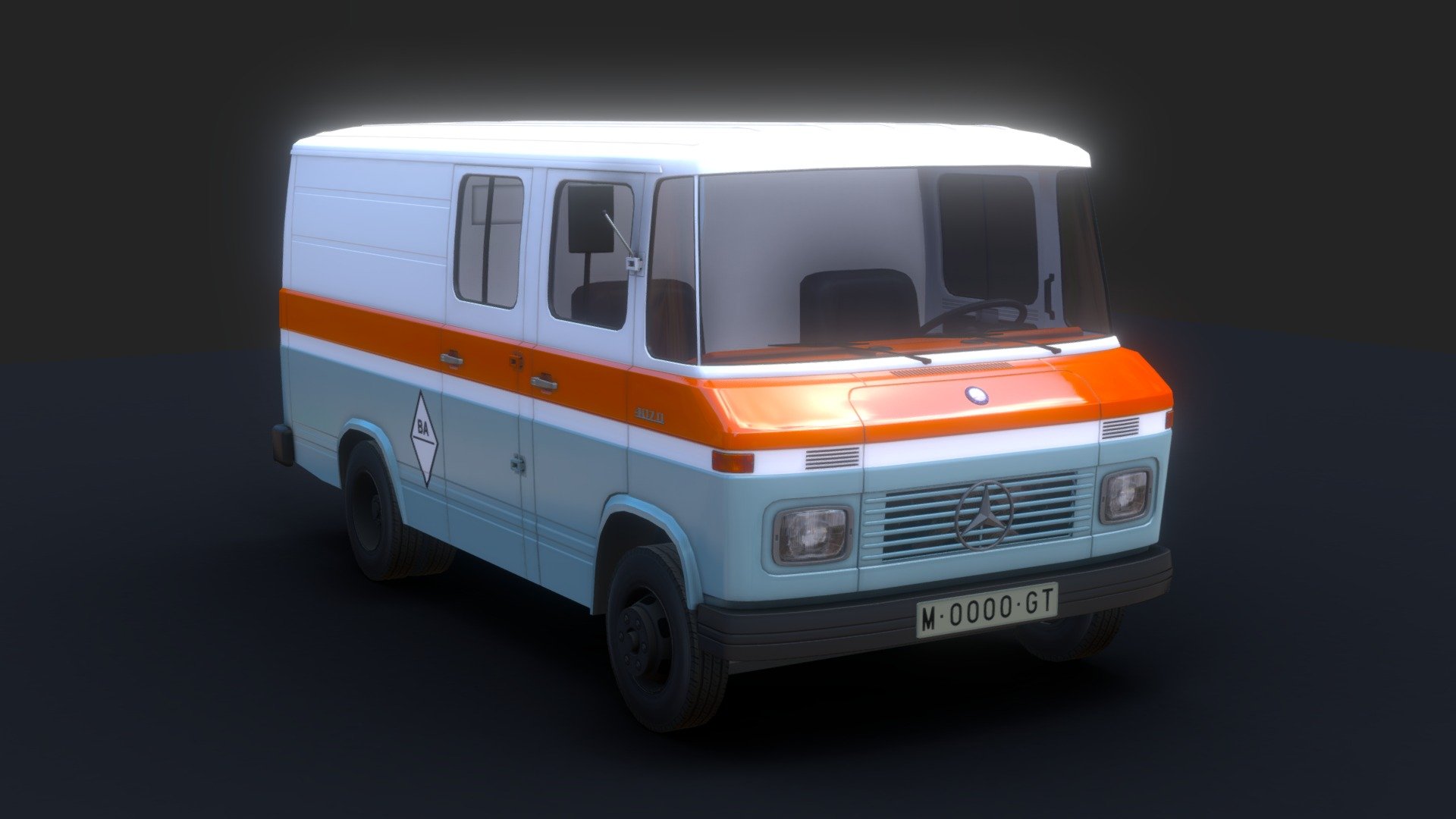 Mercedes-Benz 407D 3d model