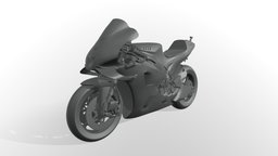 Yamaha YZF-M1 Racing 2020 Ready to Print STL