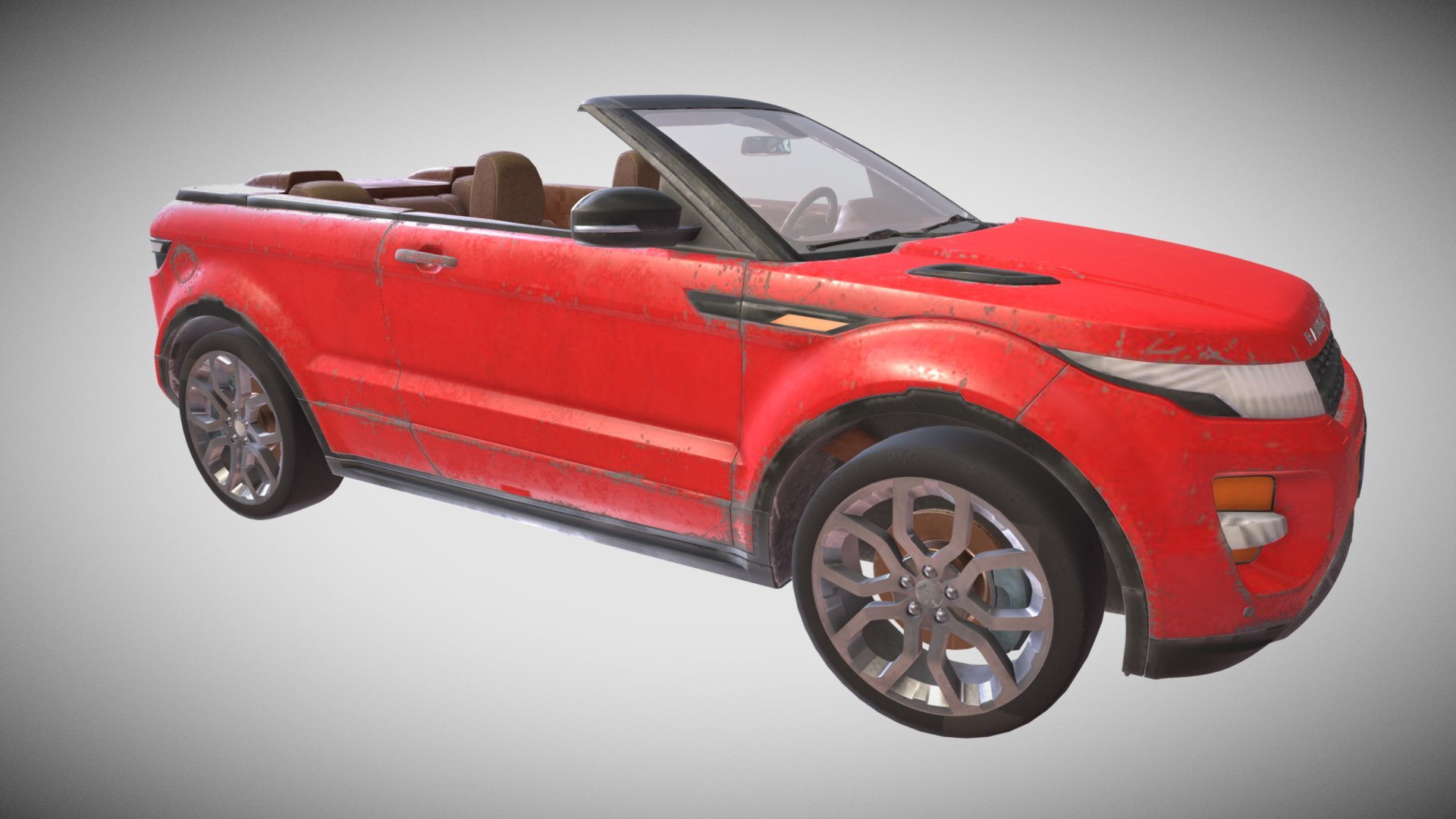 Range Rover Cabriolet 3d model