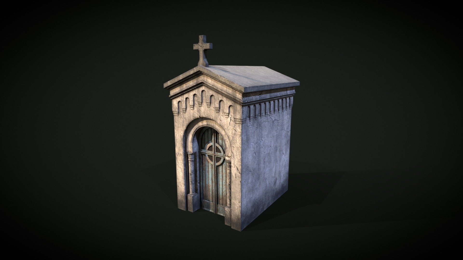 Old Mausoleum 3d model