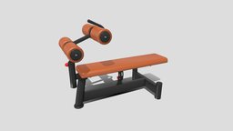 Adjustable Crunch Bench