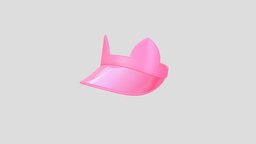 Hat010 Cat Visor Cap