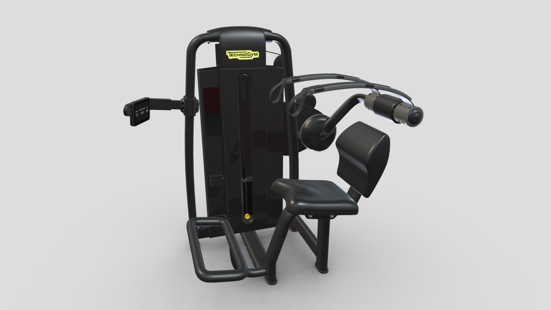 Technogym Selection Abdominal Crunch 3d model