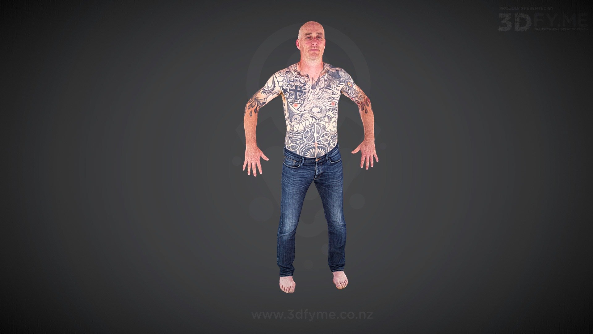 Steve / Underground Arts Tattoo Studio 3d model