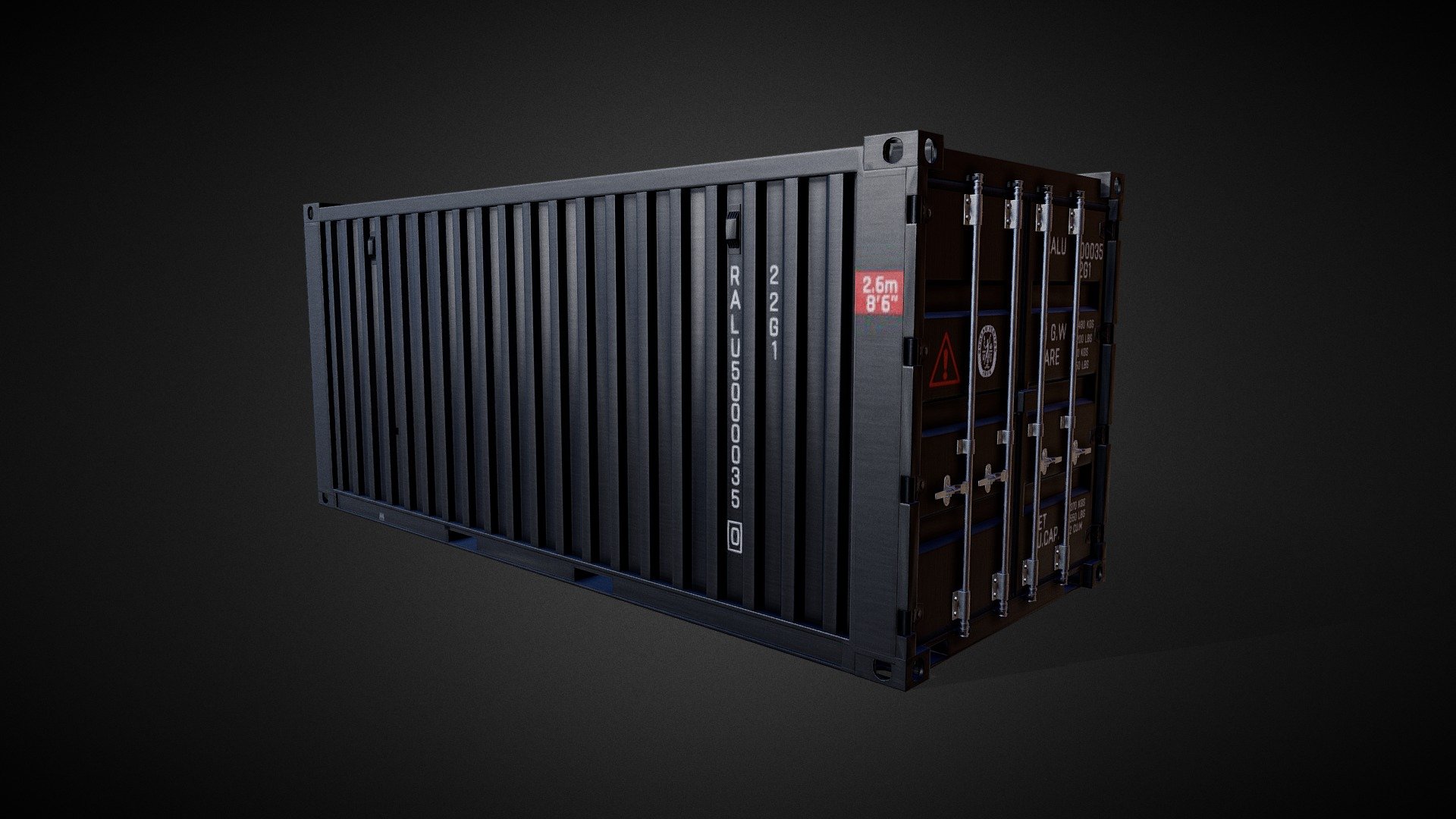 Shipping Container 3d model