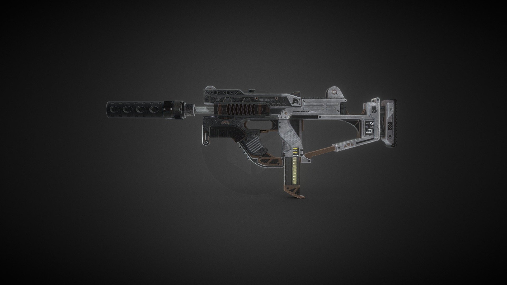 AVAs Uzi_NTS 3d model