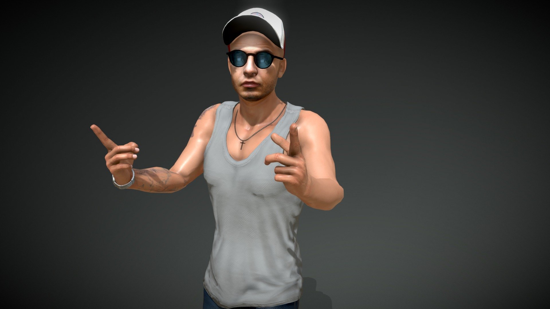 Pietro Lombardi 3d model