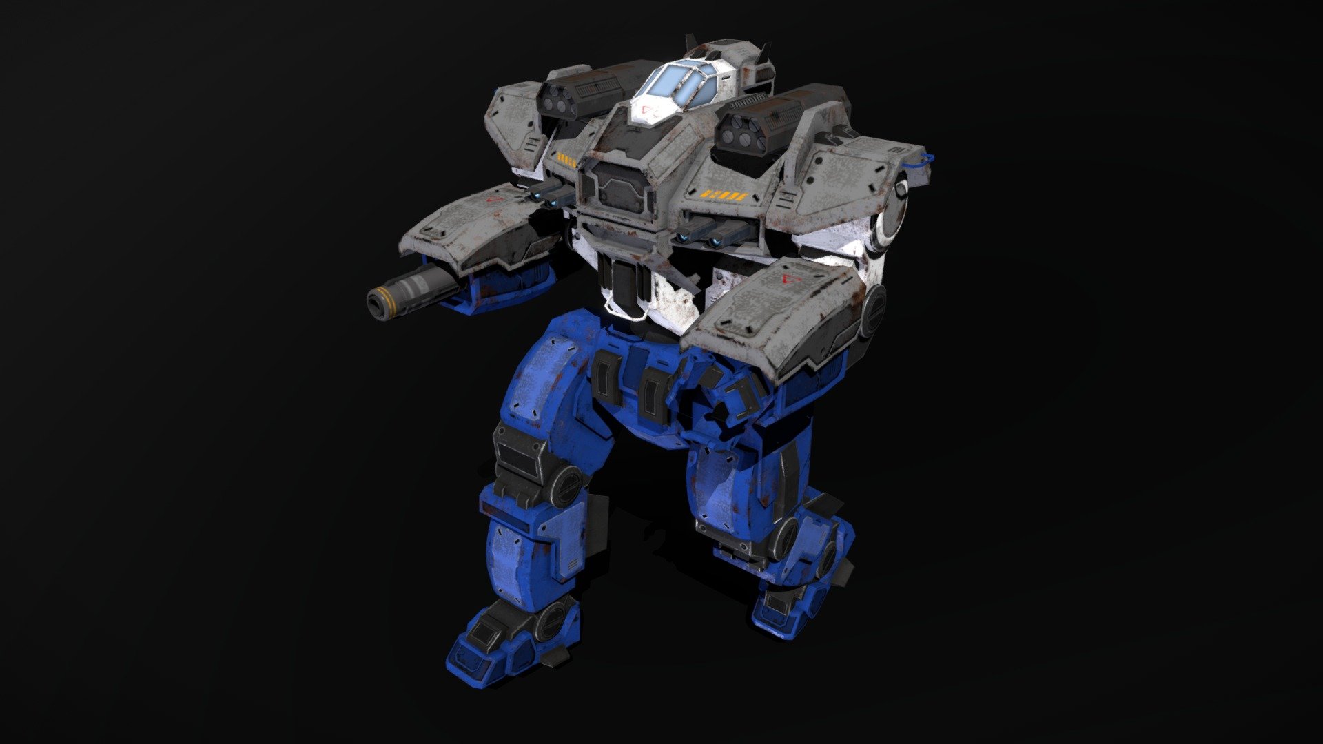 Medium Mech Purifier 3d model