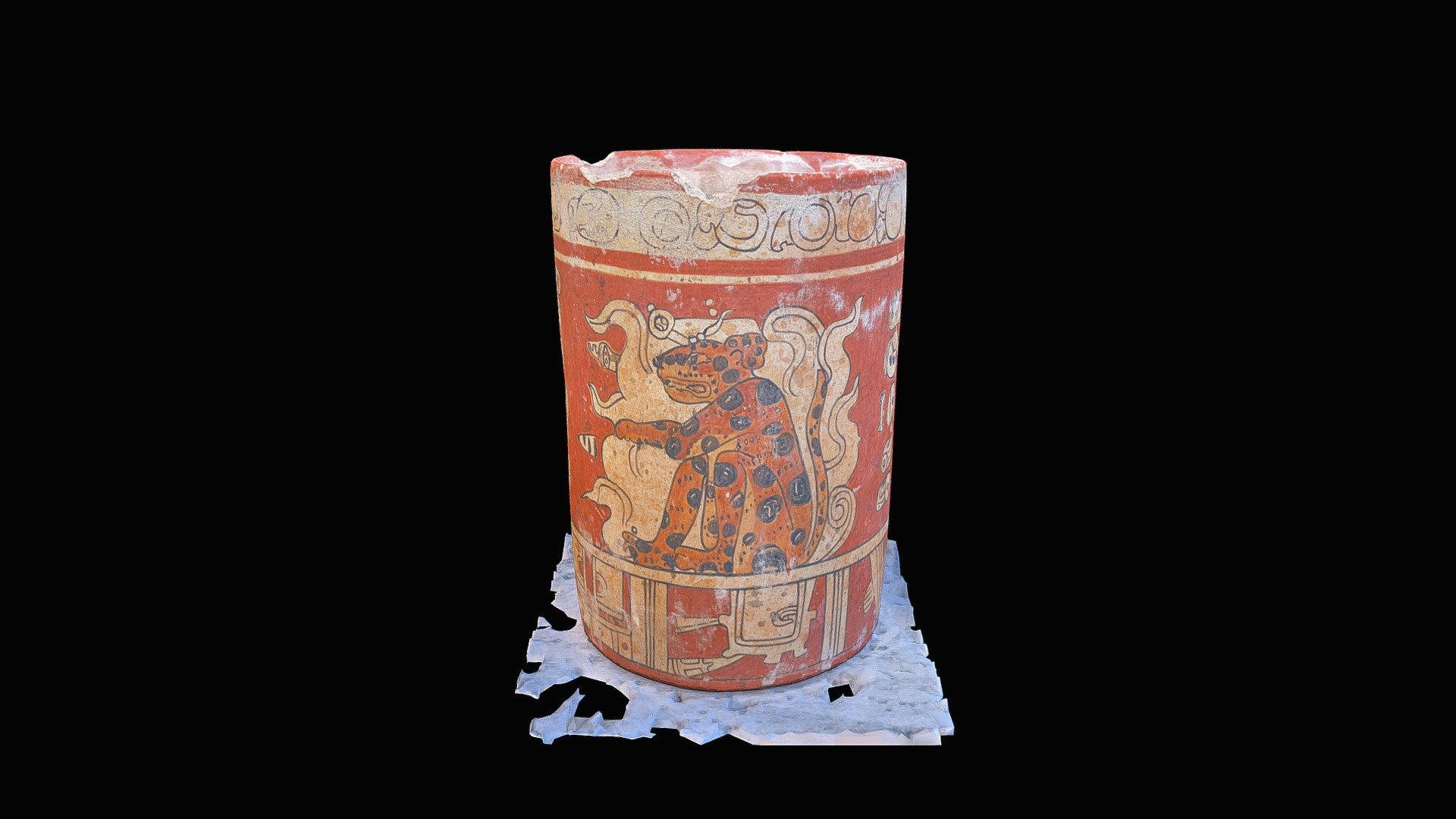 Mayan Ceramic 3d model