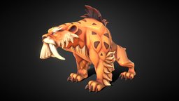 Stylized Sabertooth