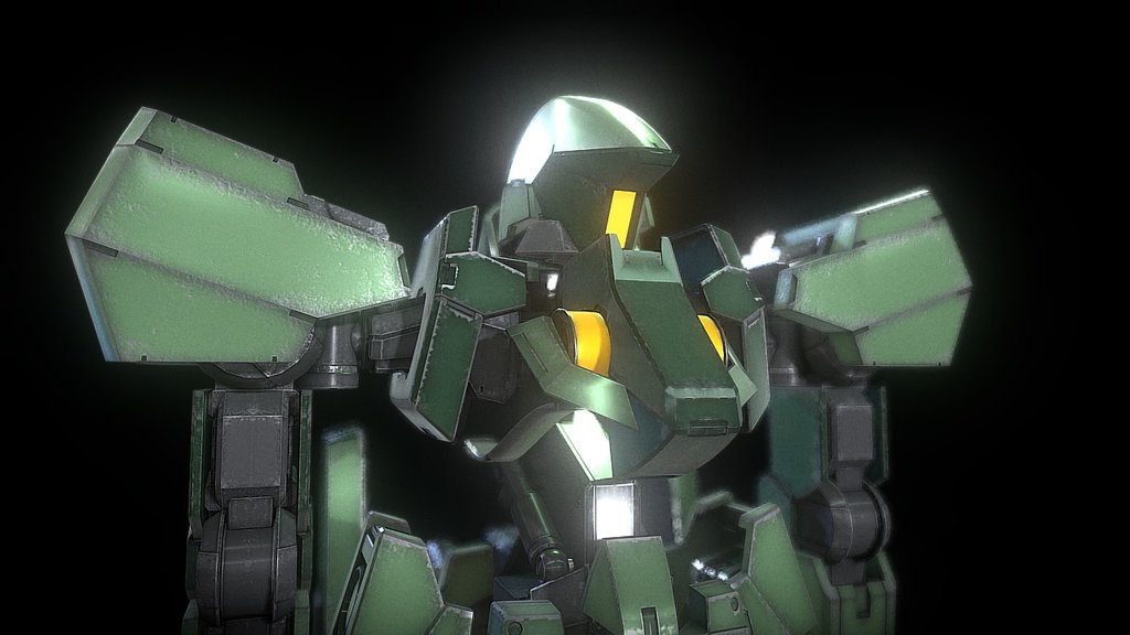 機動戦士ガンダム 鉄血のオルフェンズ 3d model