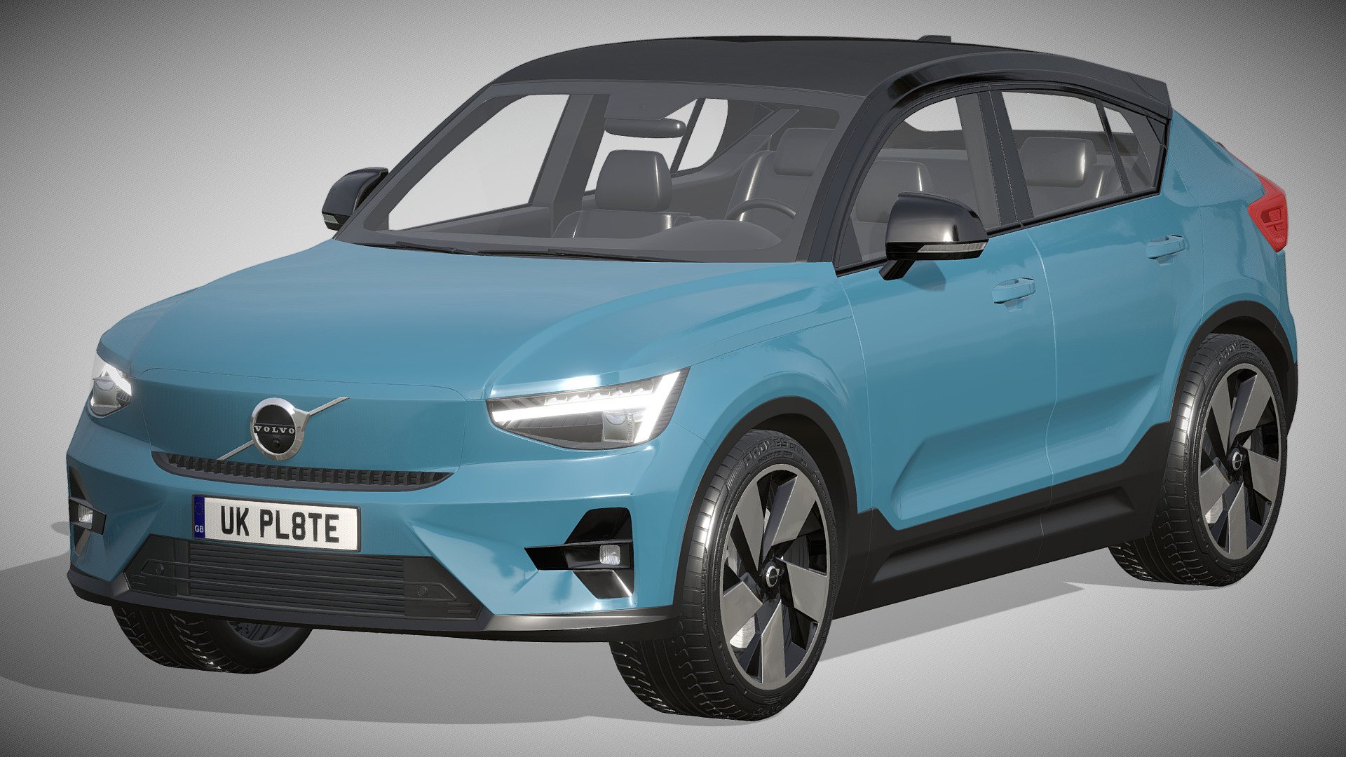 Volvo C40 Recharge 3d model