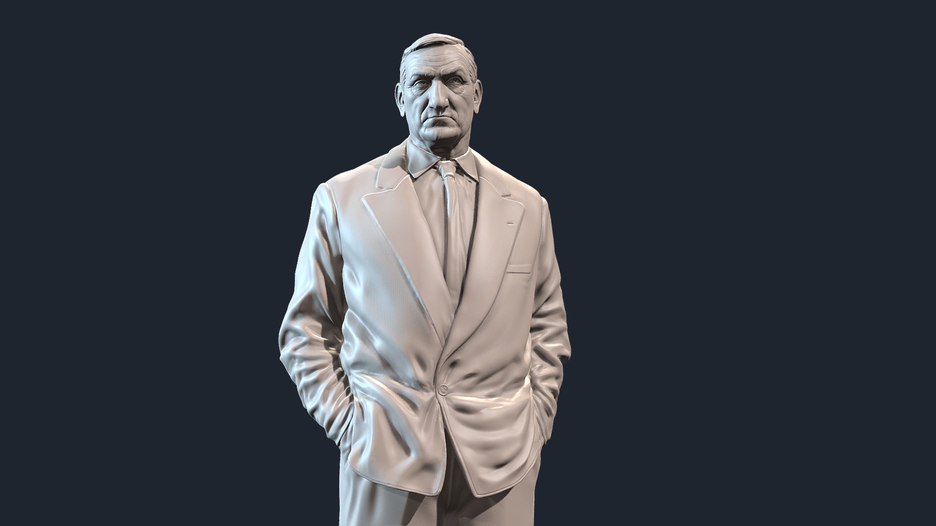 Lino Ventura 3d model