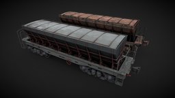 Railway cargo car