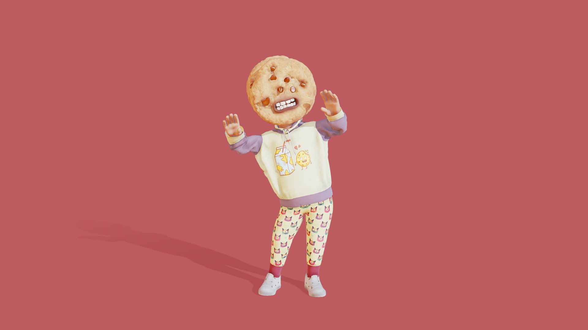 Cookie 3d model