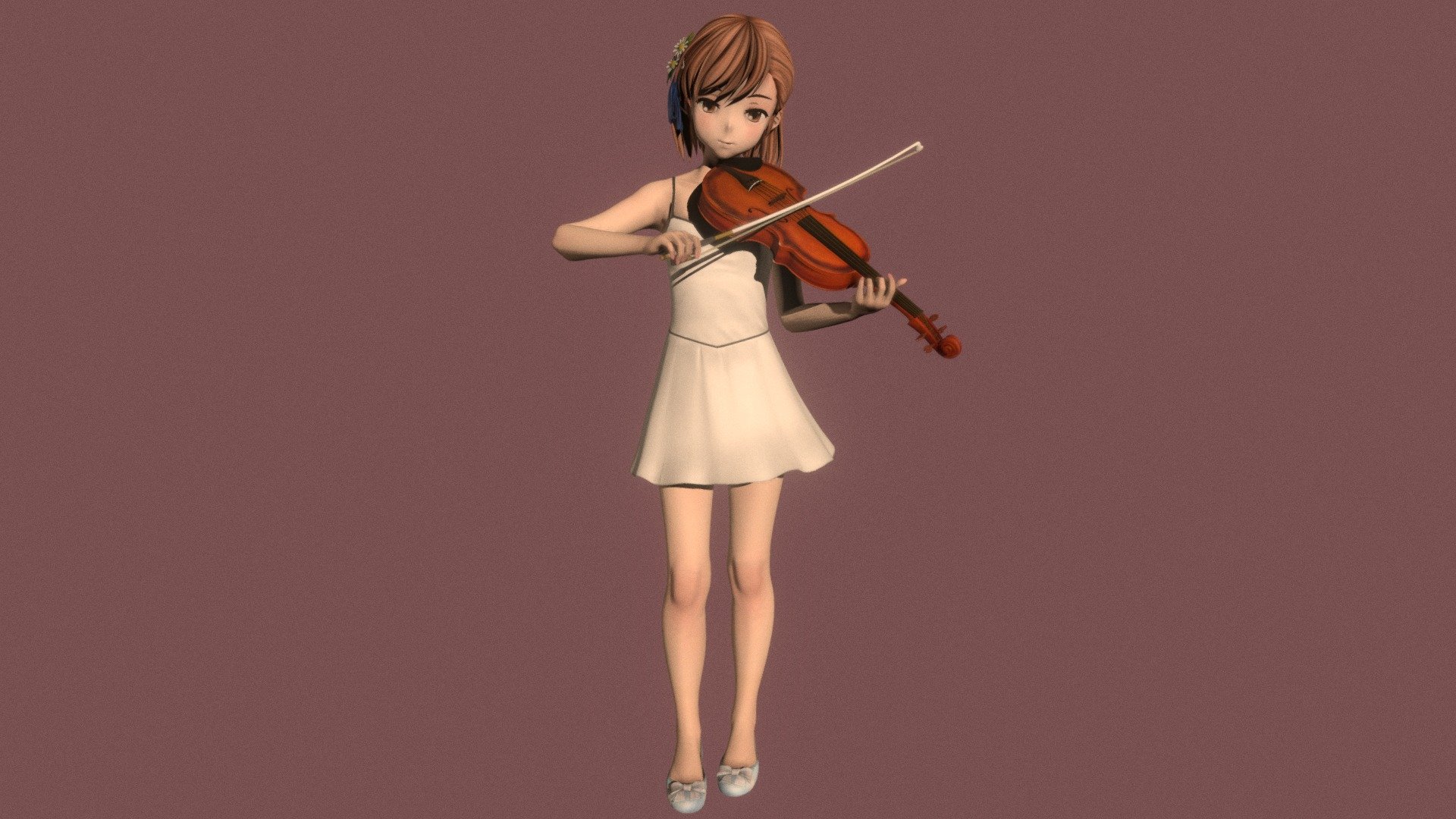 Misaka Mikoto 02 3d model