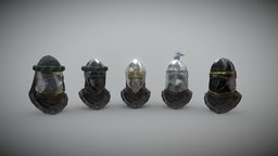 Heavy helmets skins for Gloria Victis game