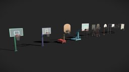 Basketball Stands10 Pack