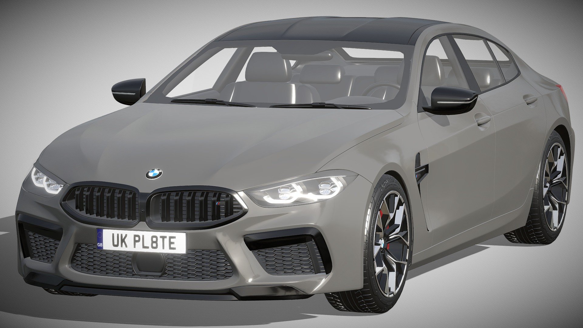 Bmw M8 Gran Coupe 3d model