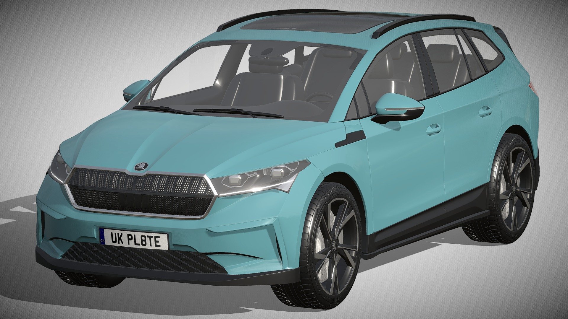 SKODA ENYAQ iV 3d model