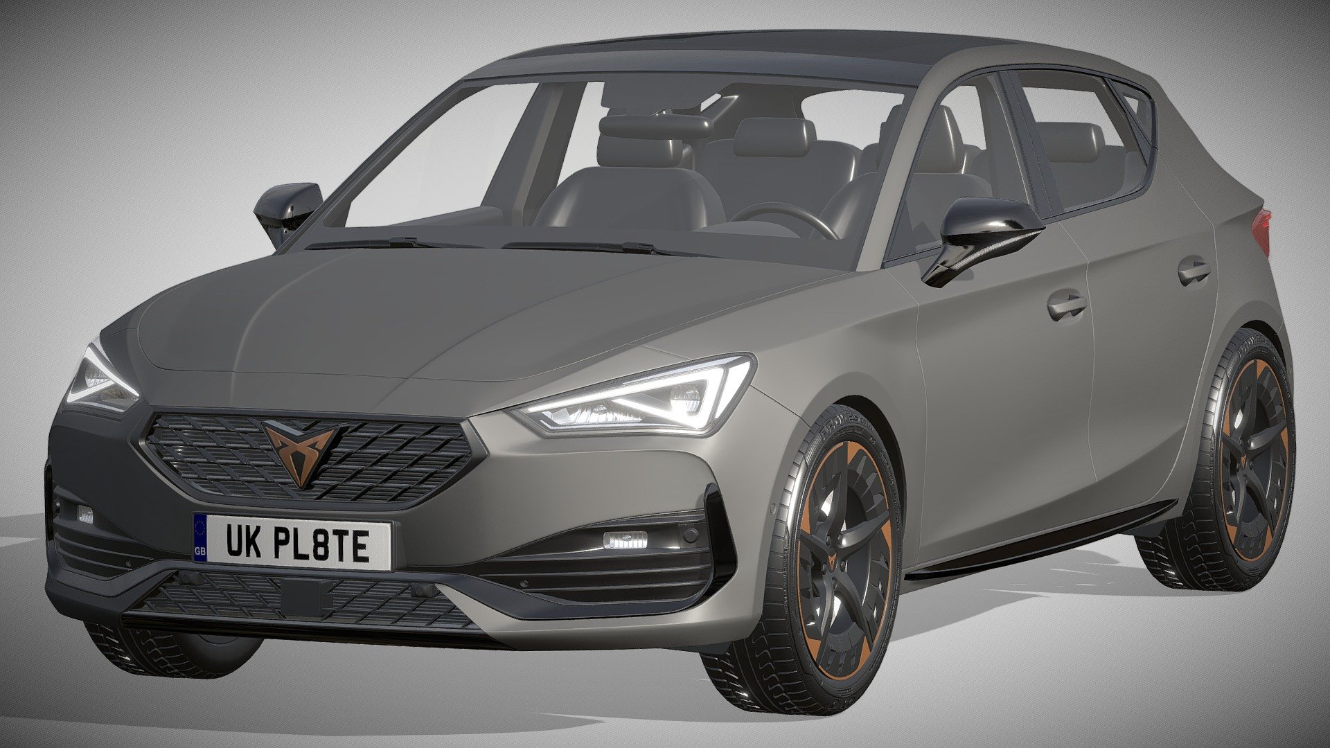 CUPRA Leon 5 door 2021 3d model