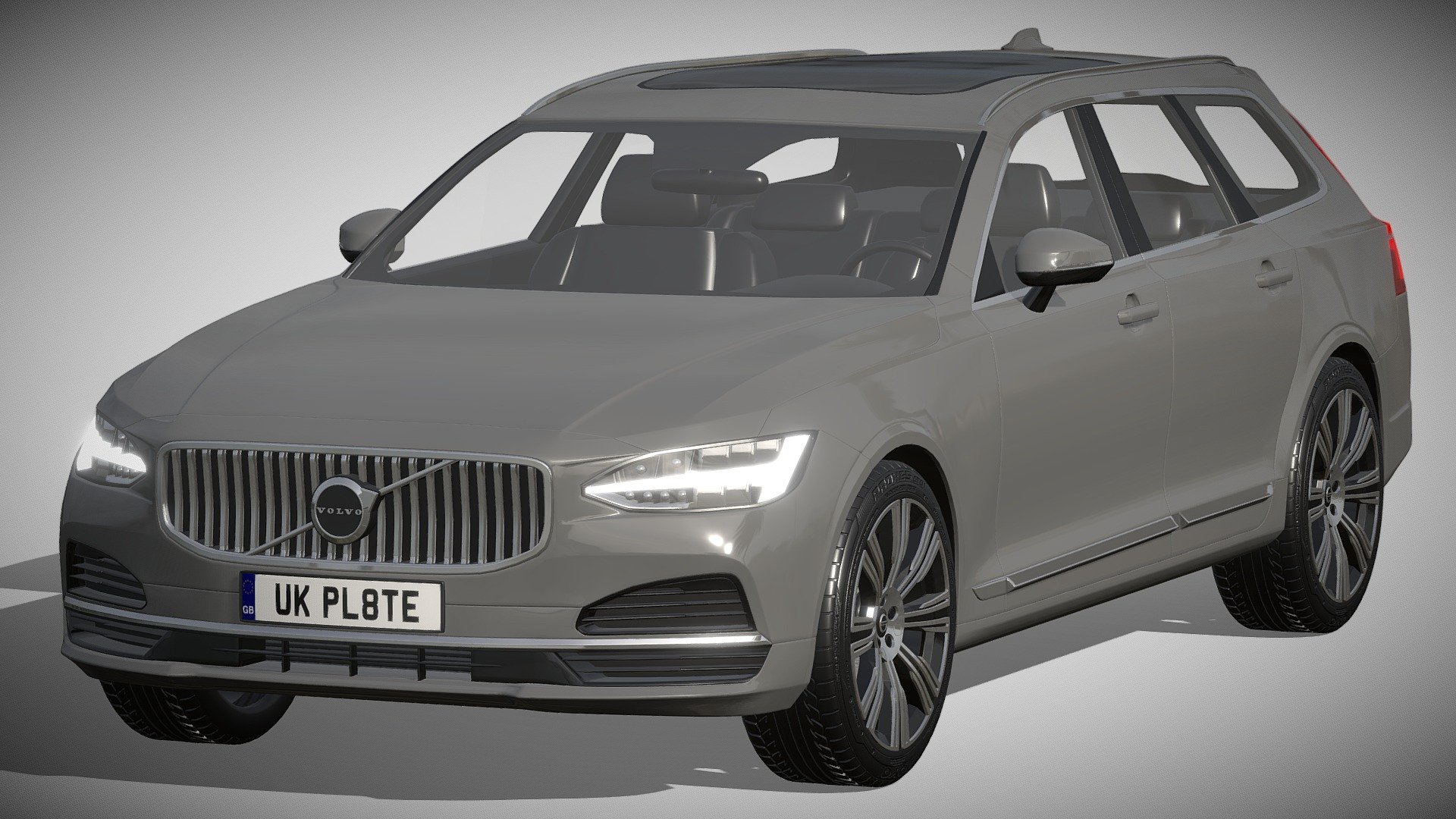 Volvo V90 3d model