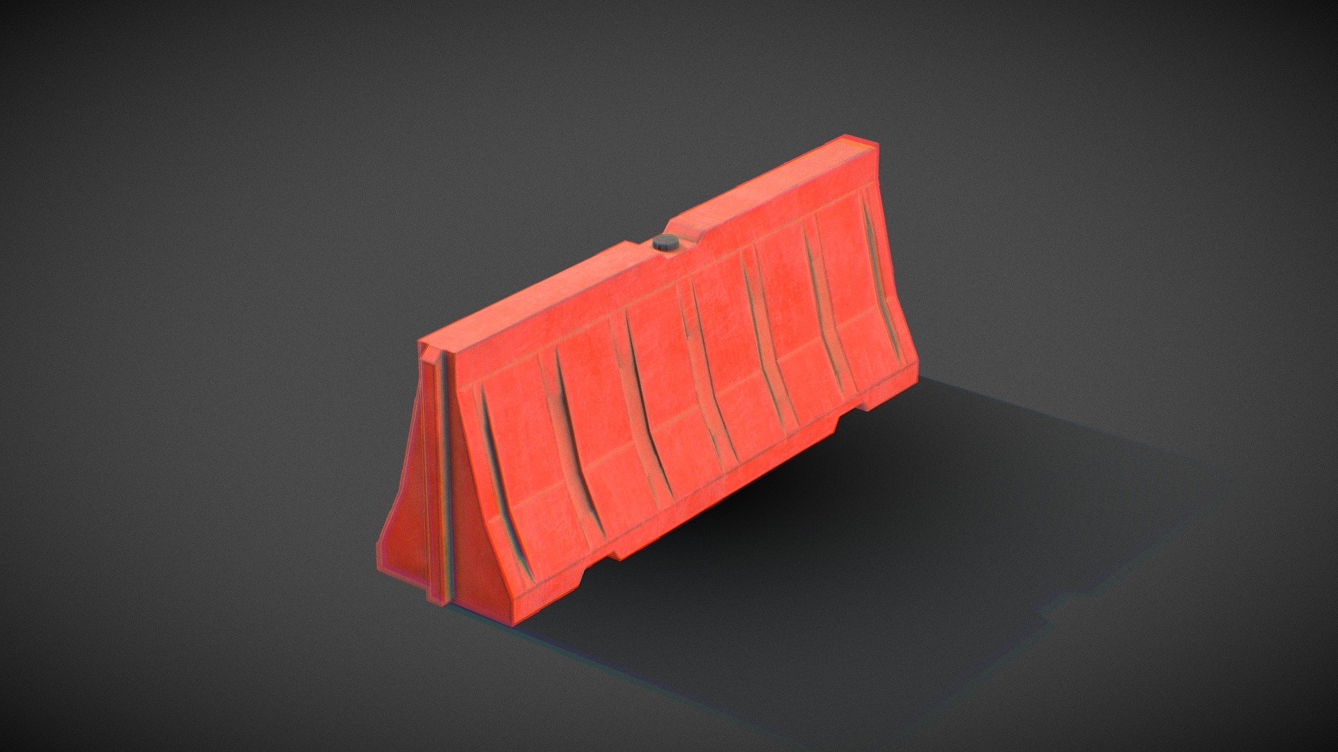 Yodock Water Barrier 3d model