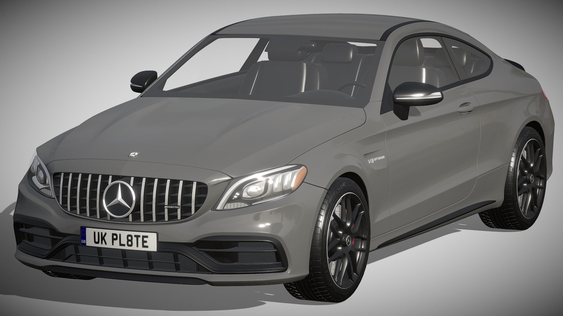 Mercedes-Benz C63 Coupe 2020 3d model