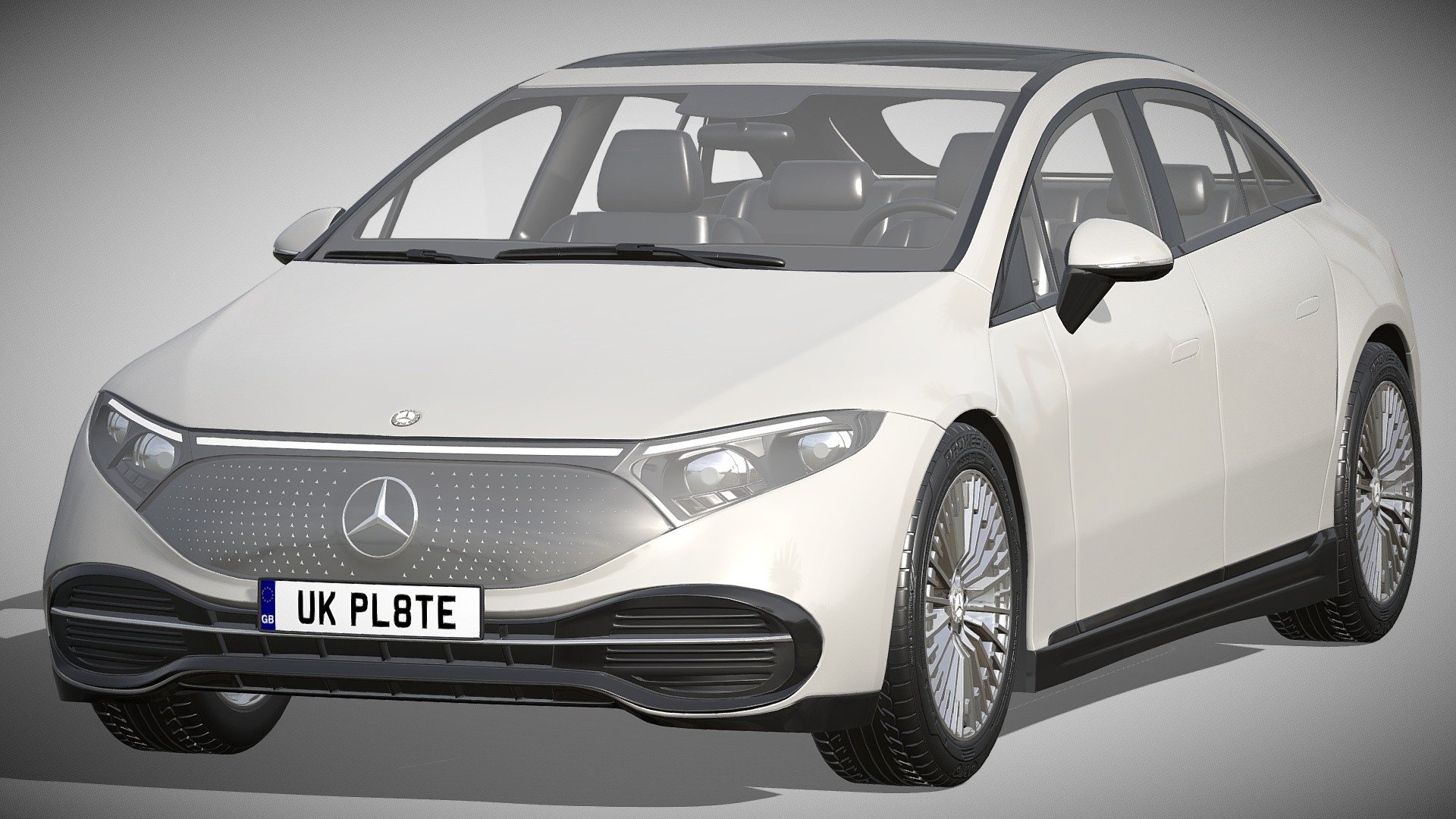 Mercedes-Benz EQS 3d model