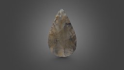 Acheulean handaxe / Biface acheulense