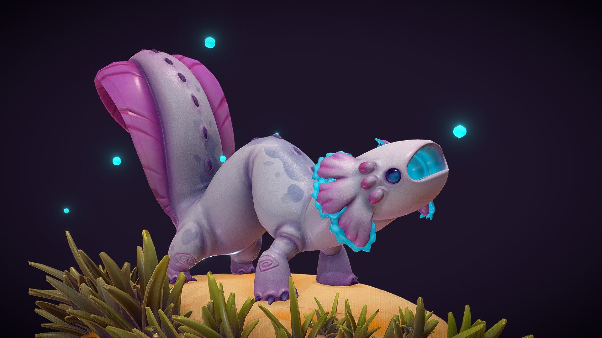 [DAE] Cute Creature 3d model