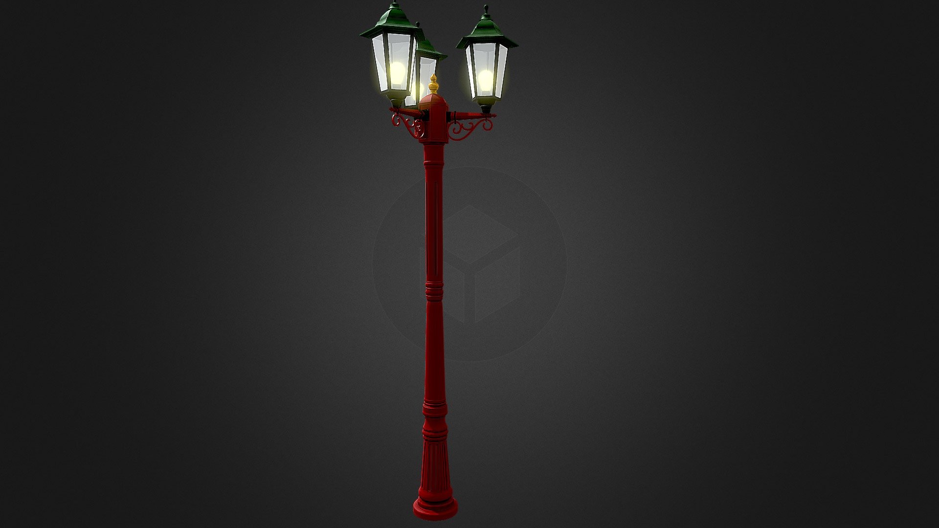 Street light 05 3d model