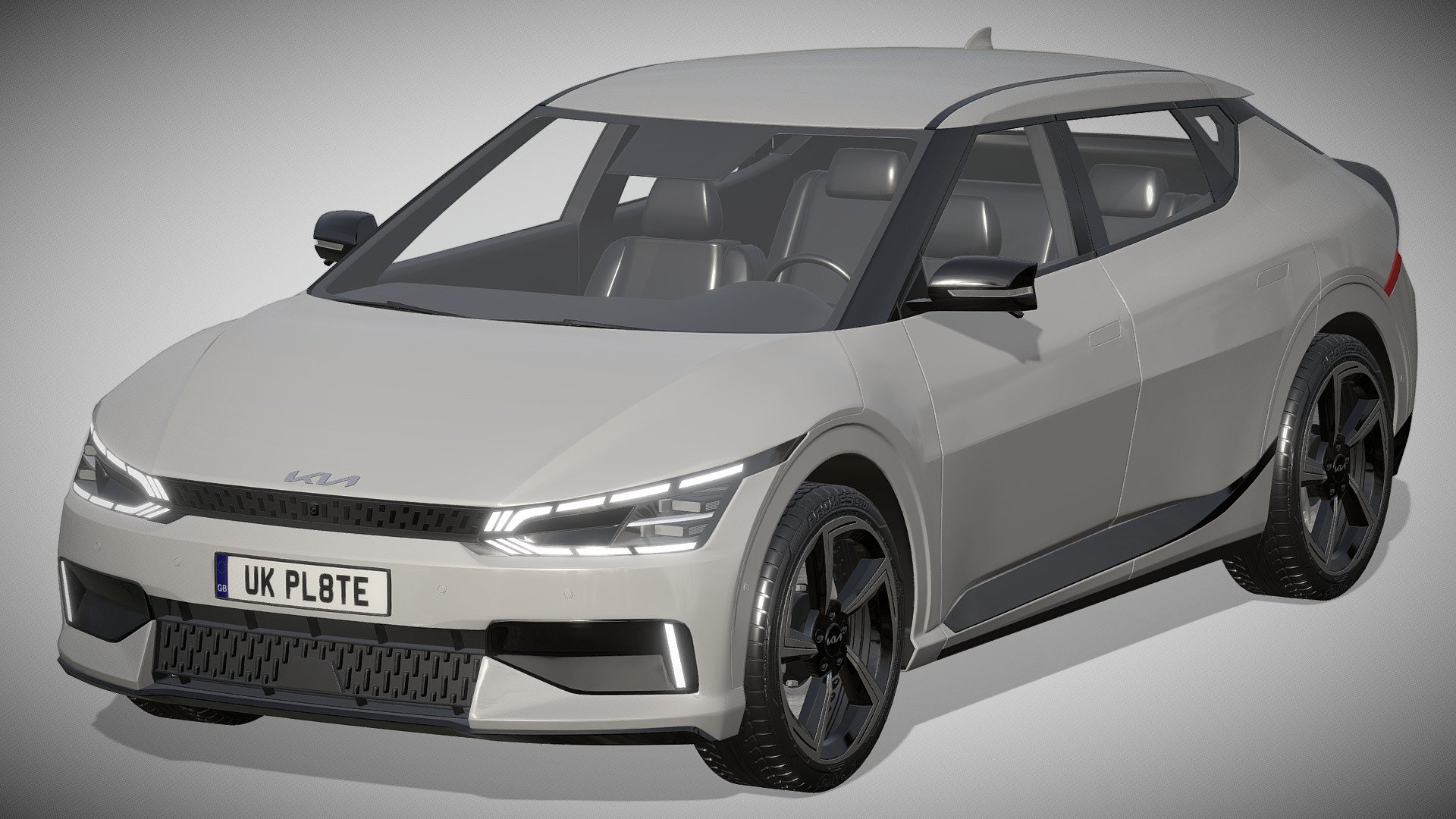 Kia EV6 GT 2022 3d model