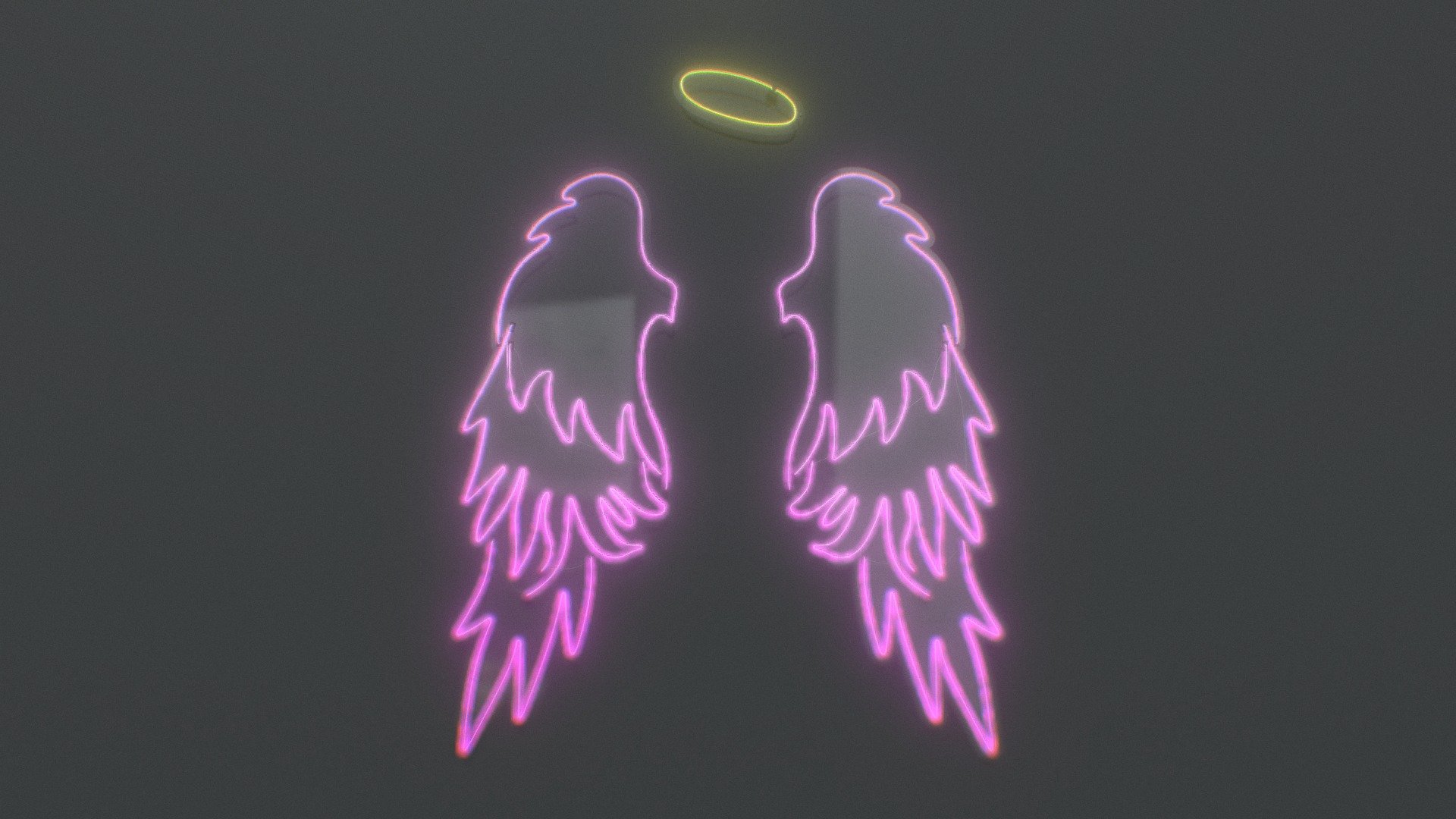 Angel Wings 3d model