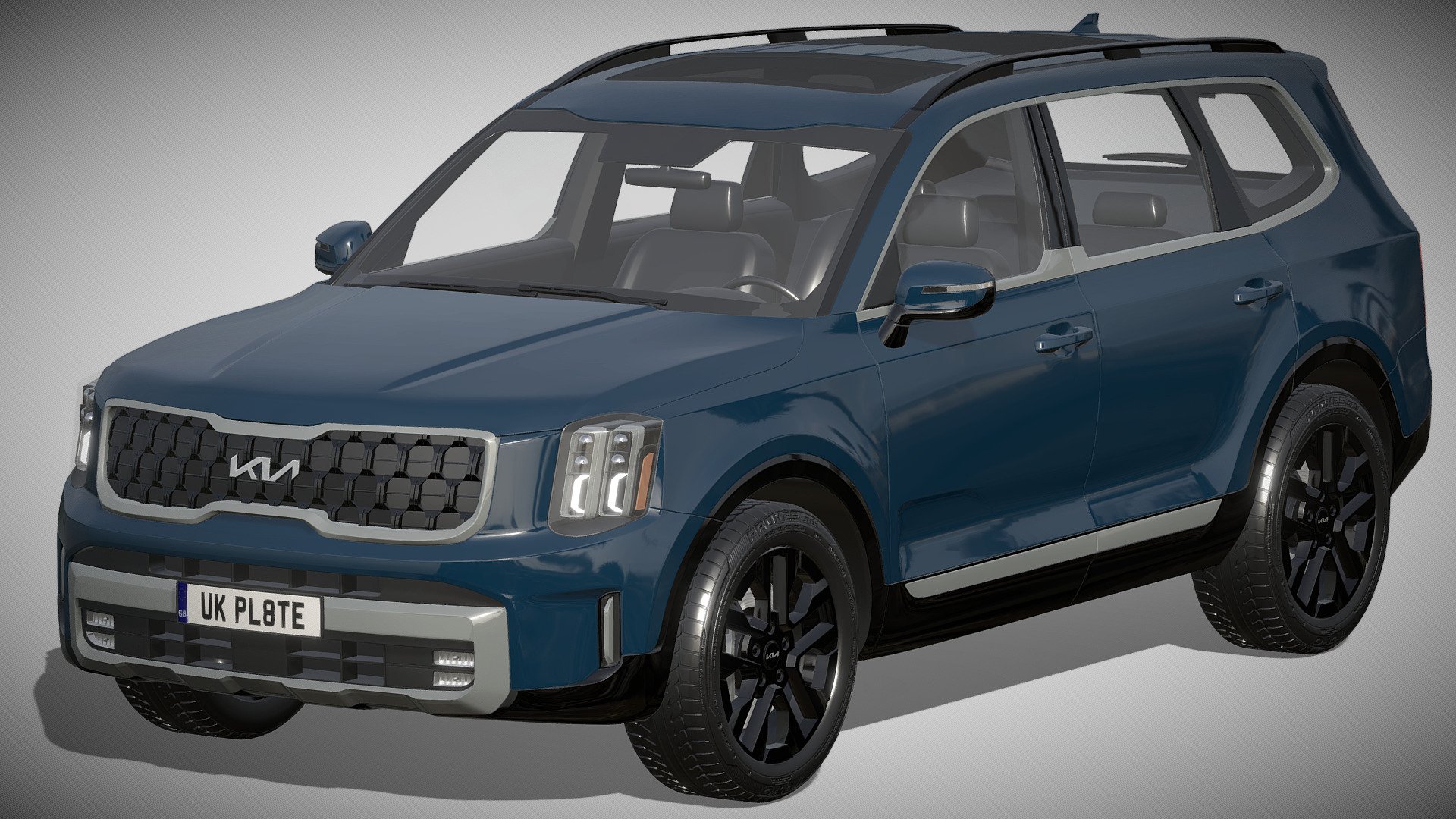 Kia Telluride 2023 3d model