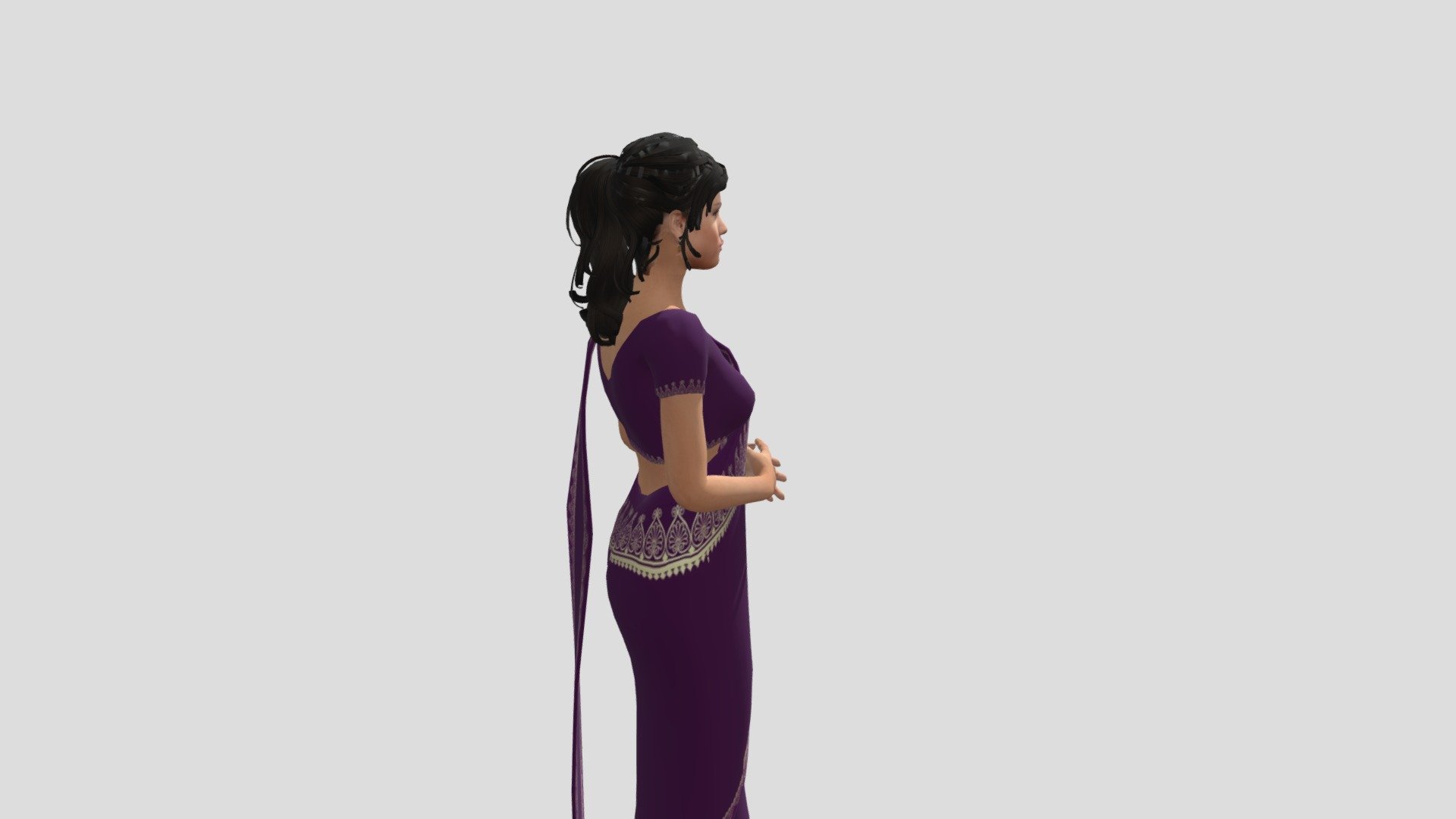 Selena Gomez 3D 3d model