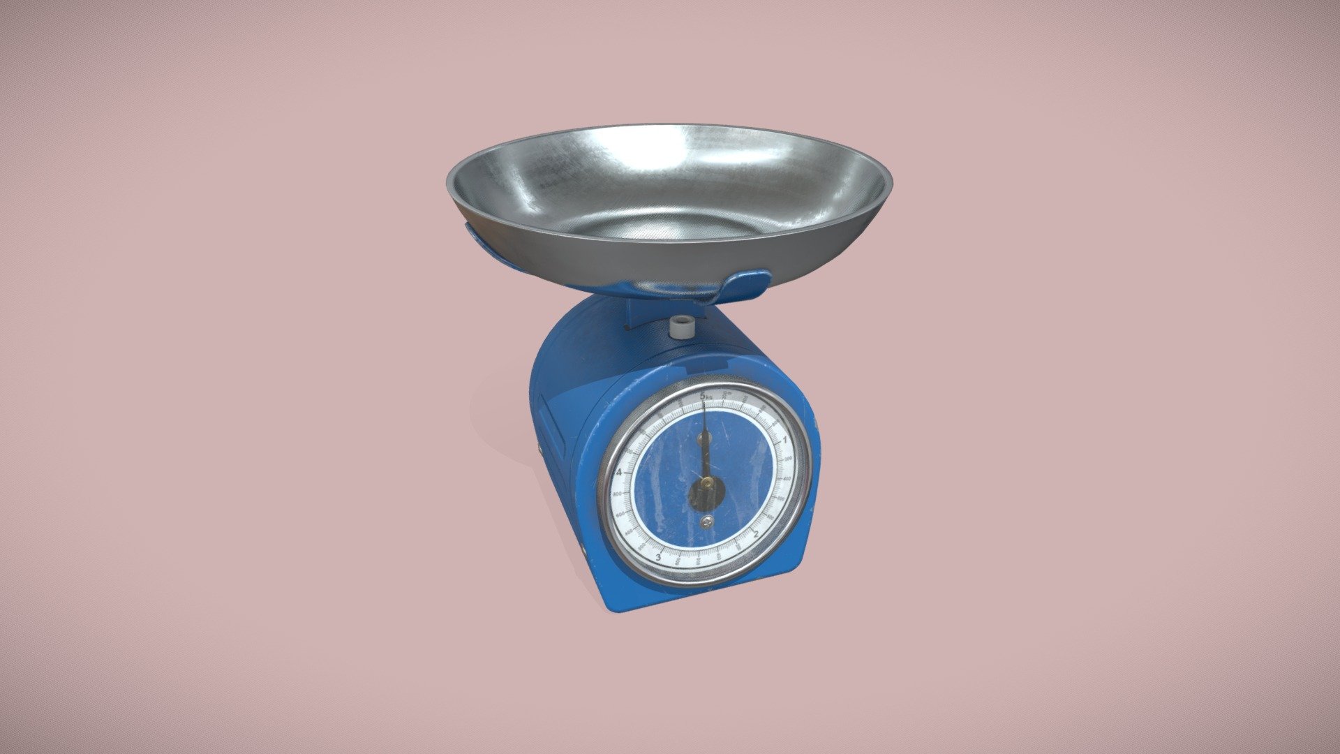 Kitchen Scales 3d model