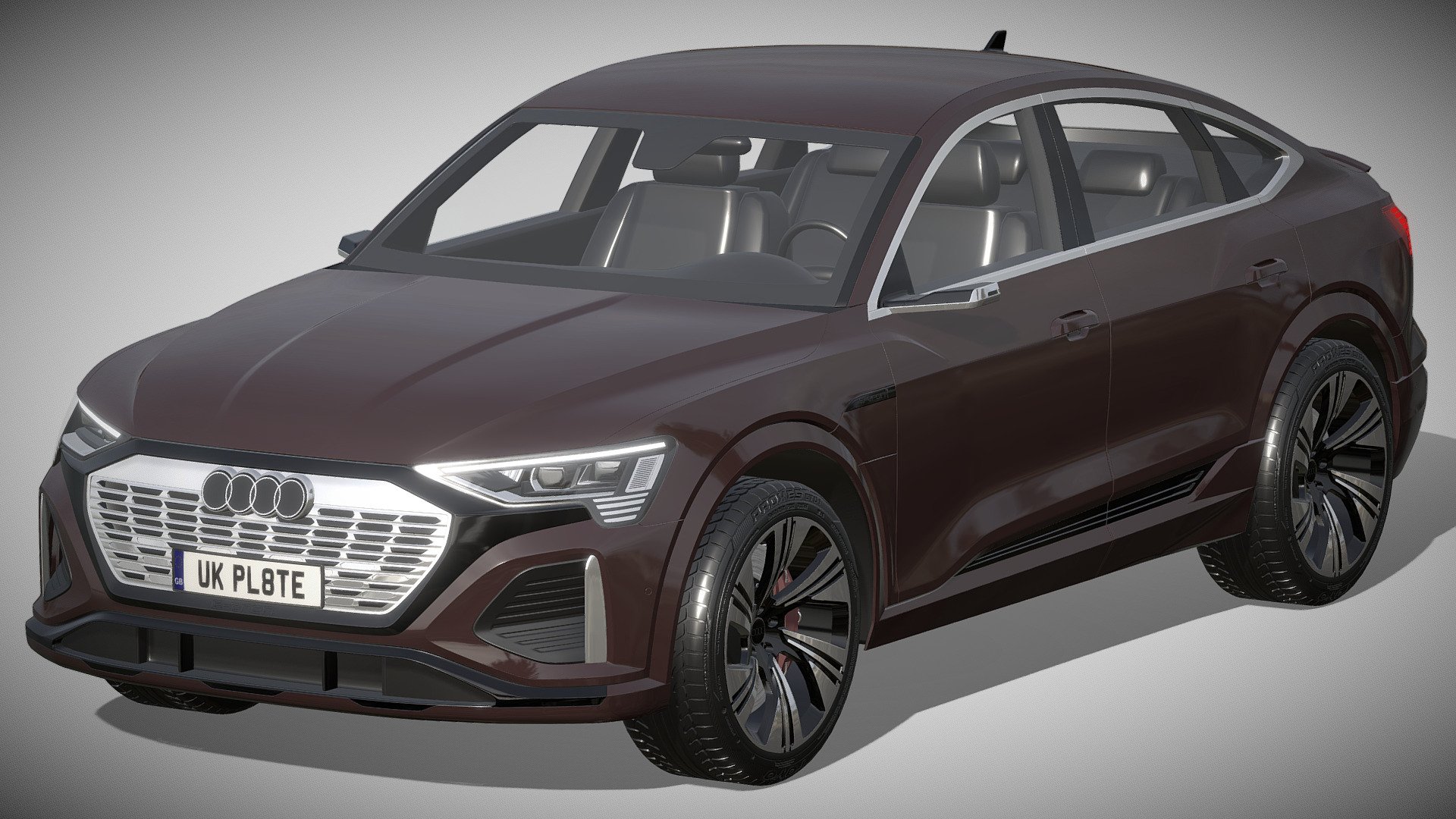 Audi Q8 Sportback e-tron 3d model