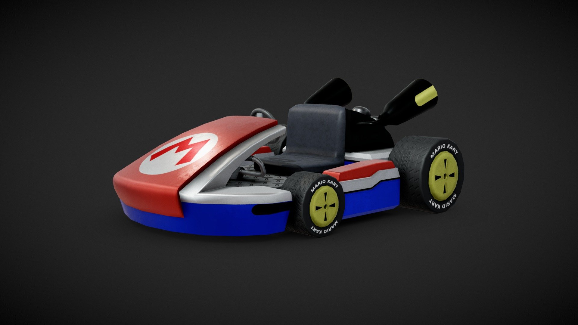 Mario Kart 8 3d model