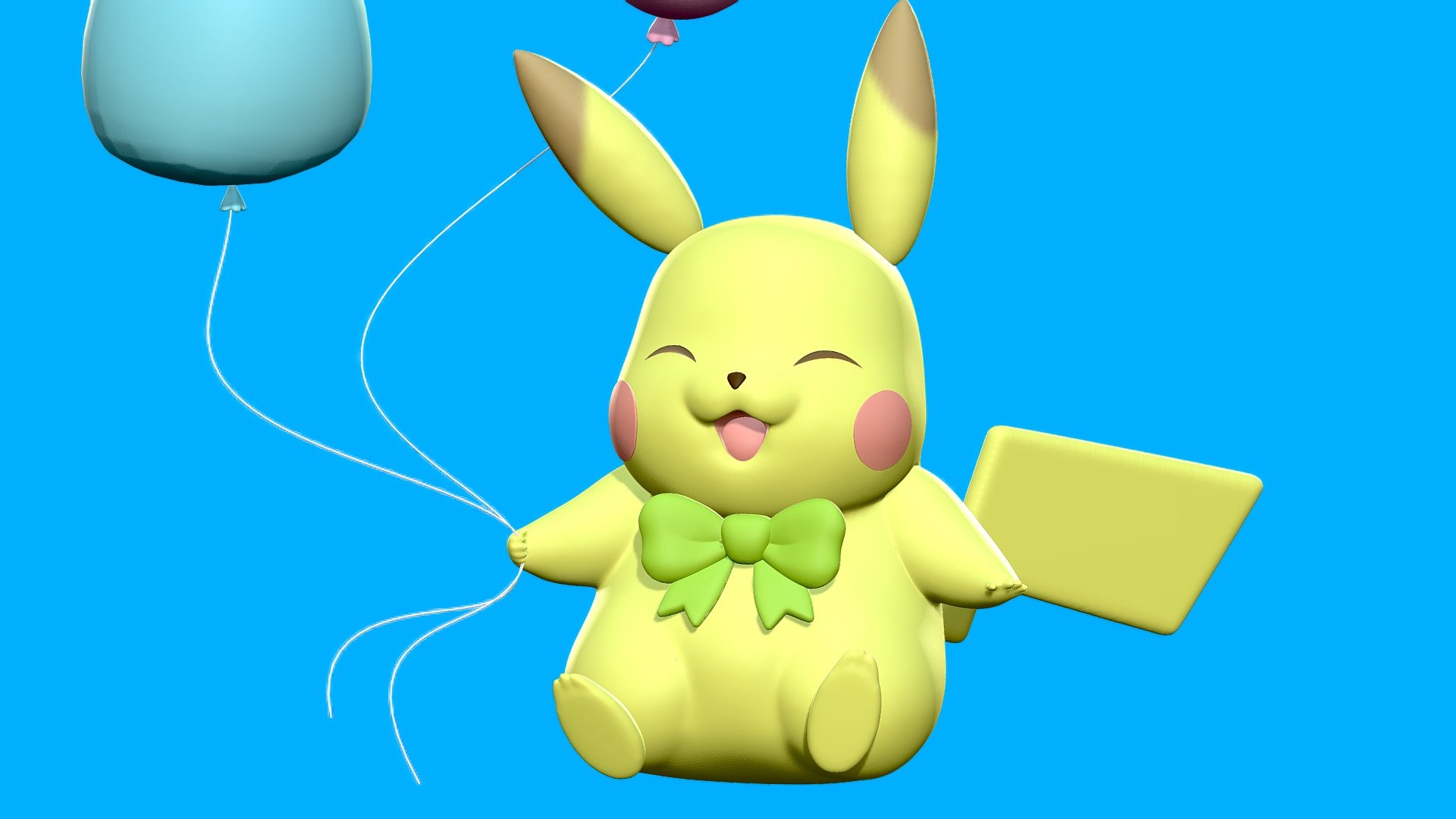 Pikachu 3d model