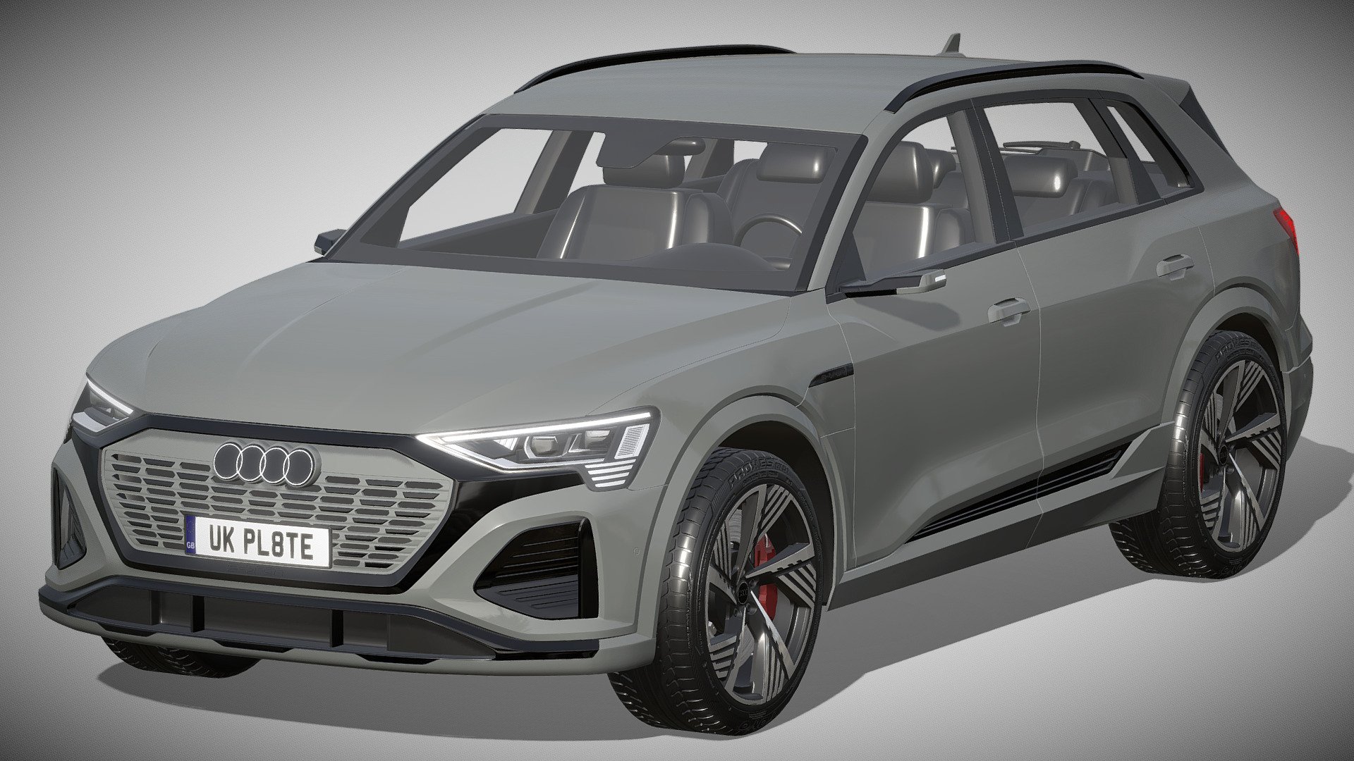 Audi Q8 e-tron 3d model