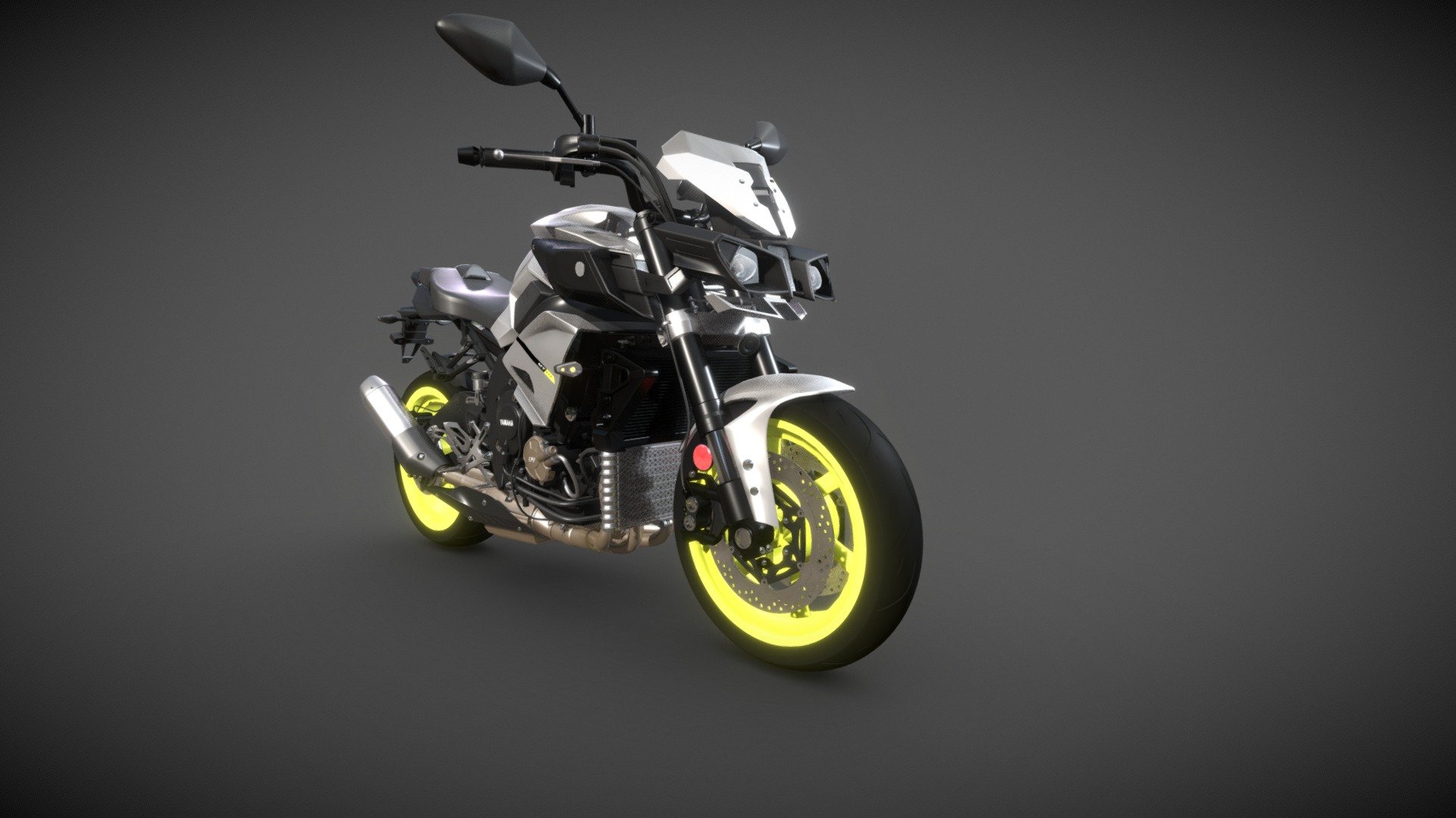 Yamaha Mt-10 3d model