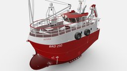 Fishing Trawler RED