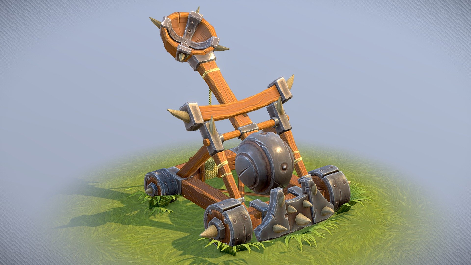 Orc Catapult 3d model