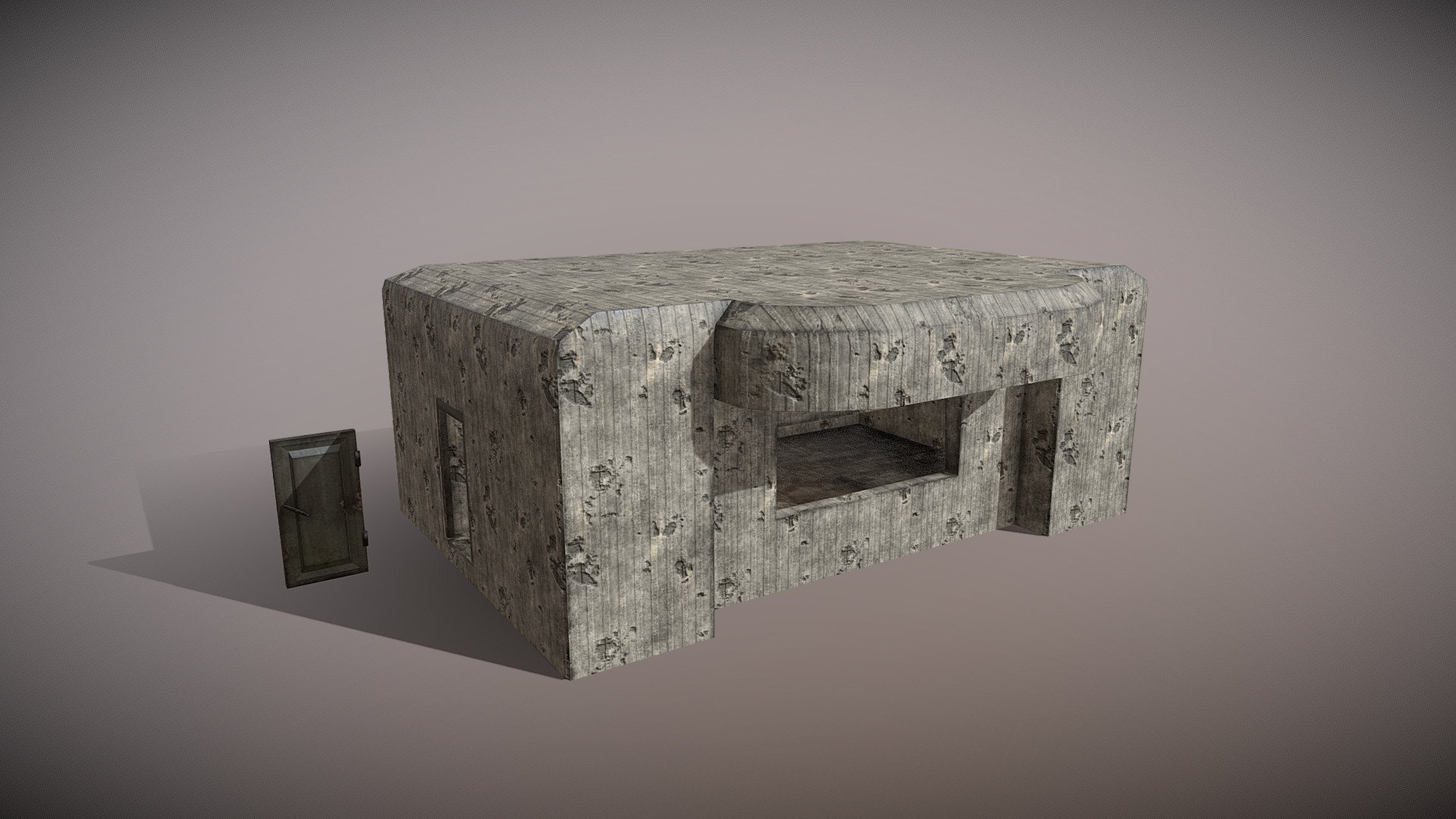 Bunker One 3d model