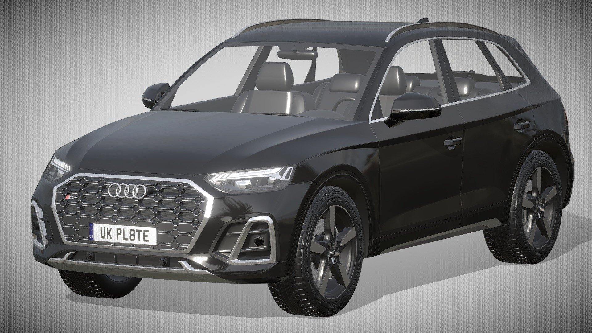 Audi SQ5 2021 3d model