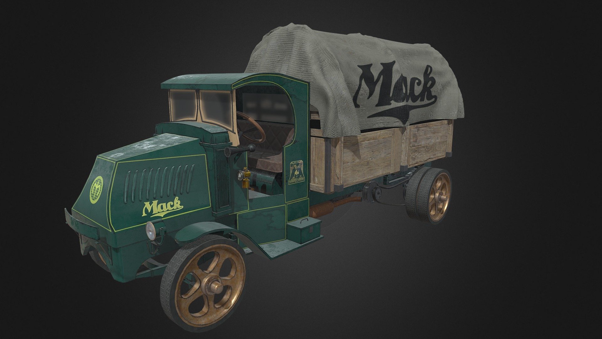 Mack AC Truck 3d model