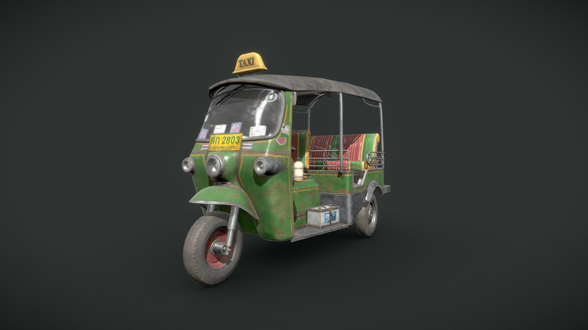 Tuk Tuk 3d model