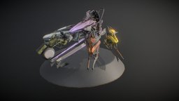 Grav Bike Showcase (VR Sculpt)