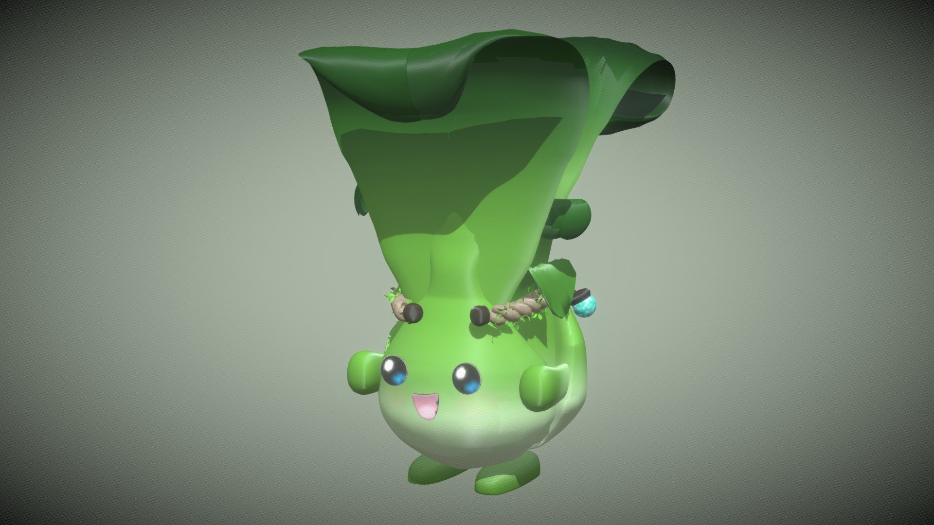 PakChoi Character 3d model